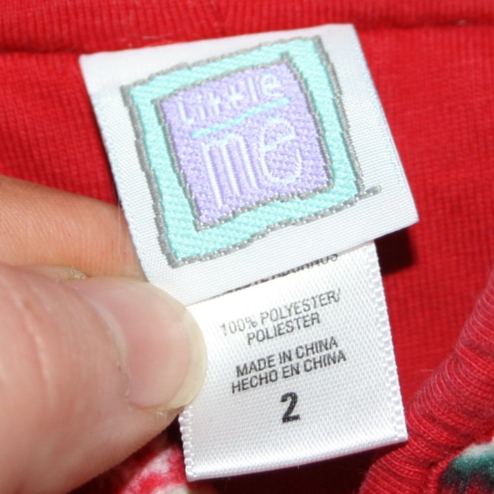 🧵 Fleece Zipper Hoodie – Girls 2T - Picture 3 of 5